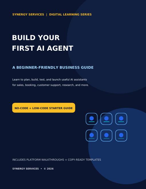 Build Your First AI Agent e-book cover