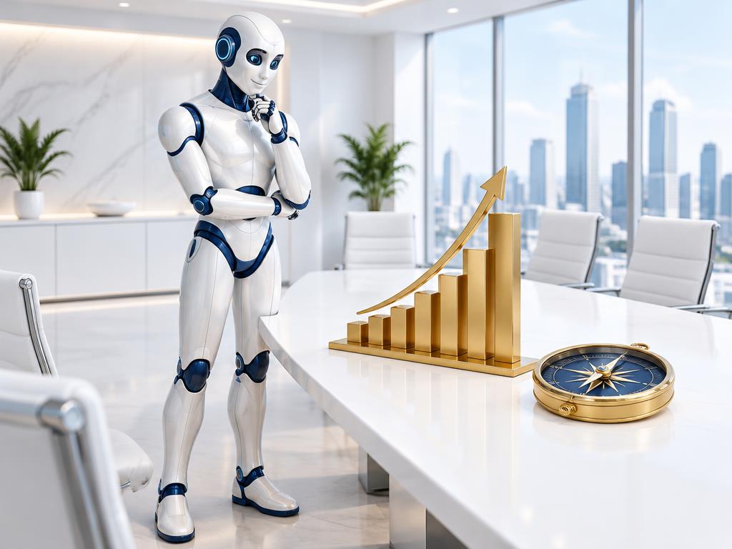 AI Business Growth Consultant illustration