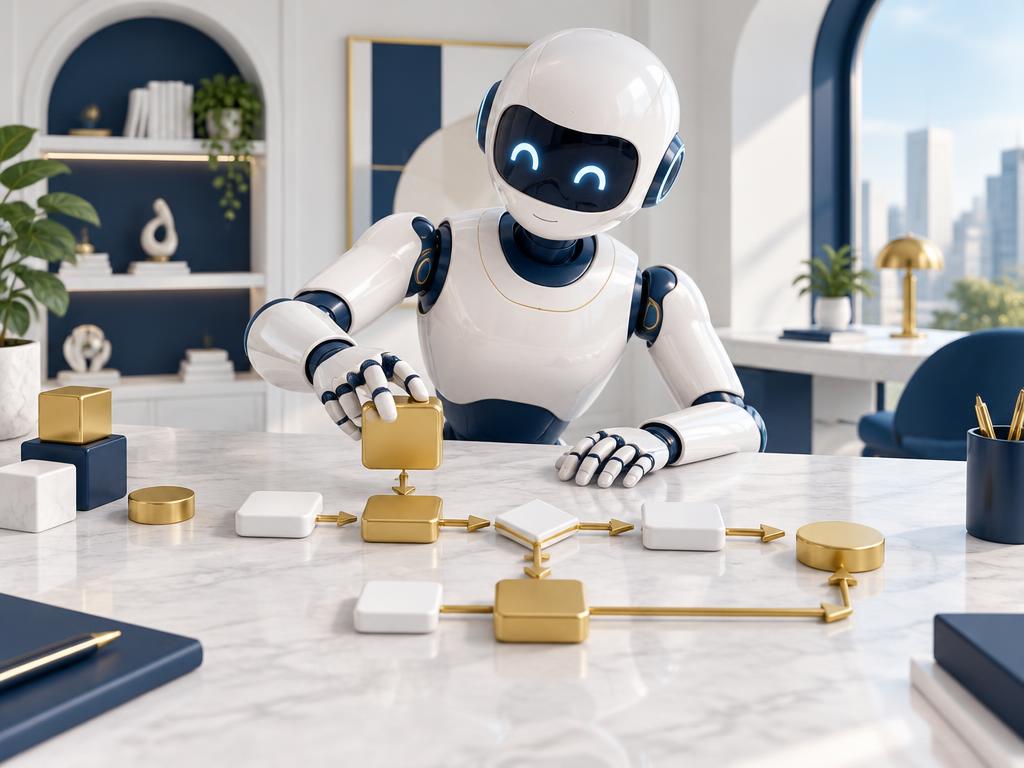AI CRM and Workflow Automation Assistant illustration